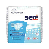 SENI Super inkontinenční plenkové kalhotky 6 kapek velikost  XL 10 kusů