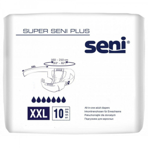SENI Super plus XXL plenkové kalhotky 10 ks SENI Super plus XXL plenkové kalhotky 10 ks