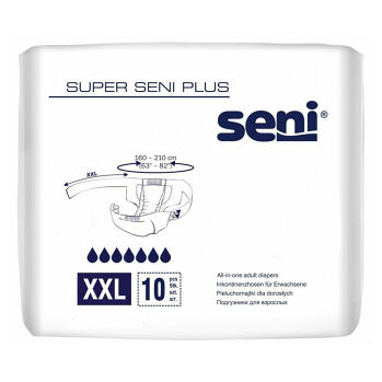 SENI Super plus XXL plenkové kalhotky 10 ks