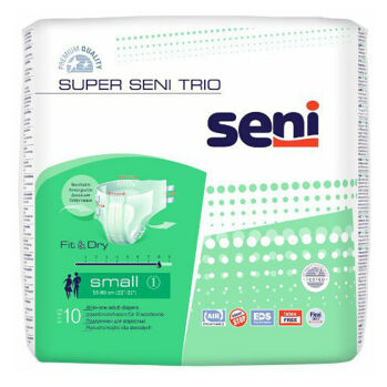 SENI Super trio inkontinenční plenkové kalhotky velikost S 10 kusů