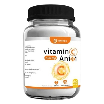 SENIMED Anixi vitamin C 500mg 60 kapslí (Vitamíny na imunitu) - Jednosložkové