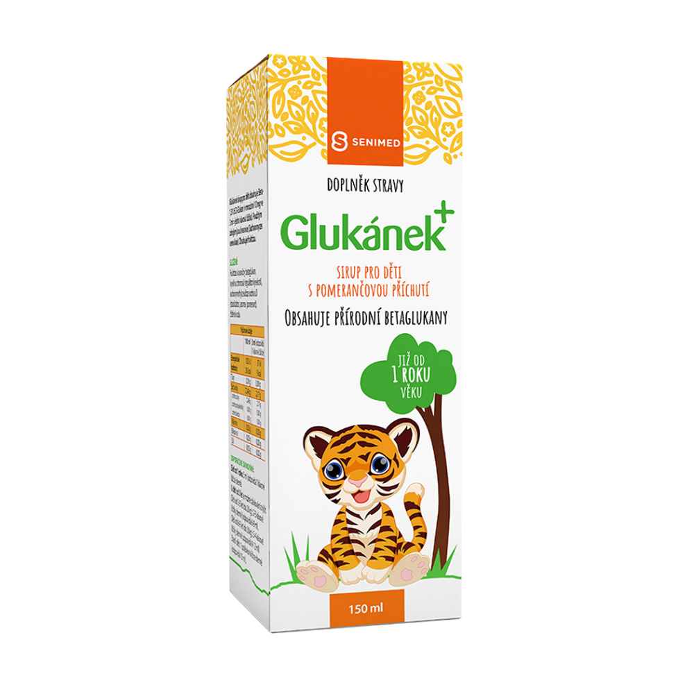 E-shop SENIMED Glukánek sirup pro děti 150 ml