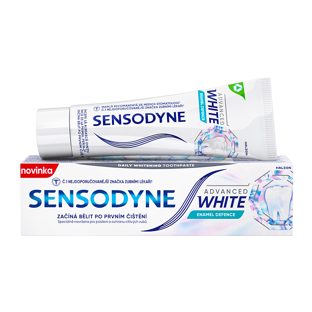 SENSODYNE Advance white enamel defence zubní pasta 75 ml