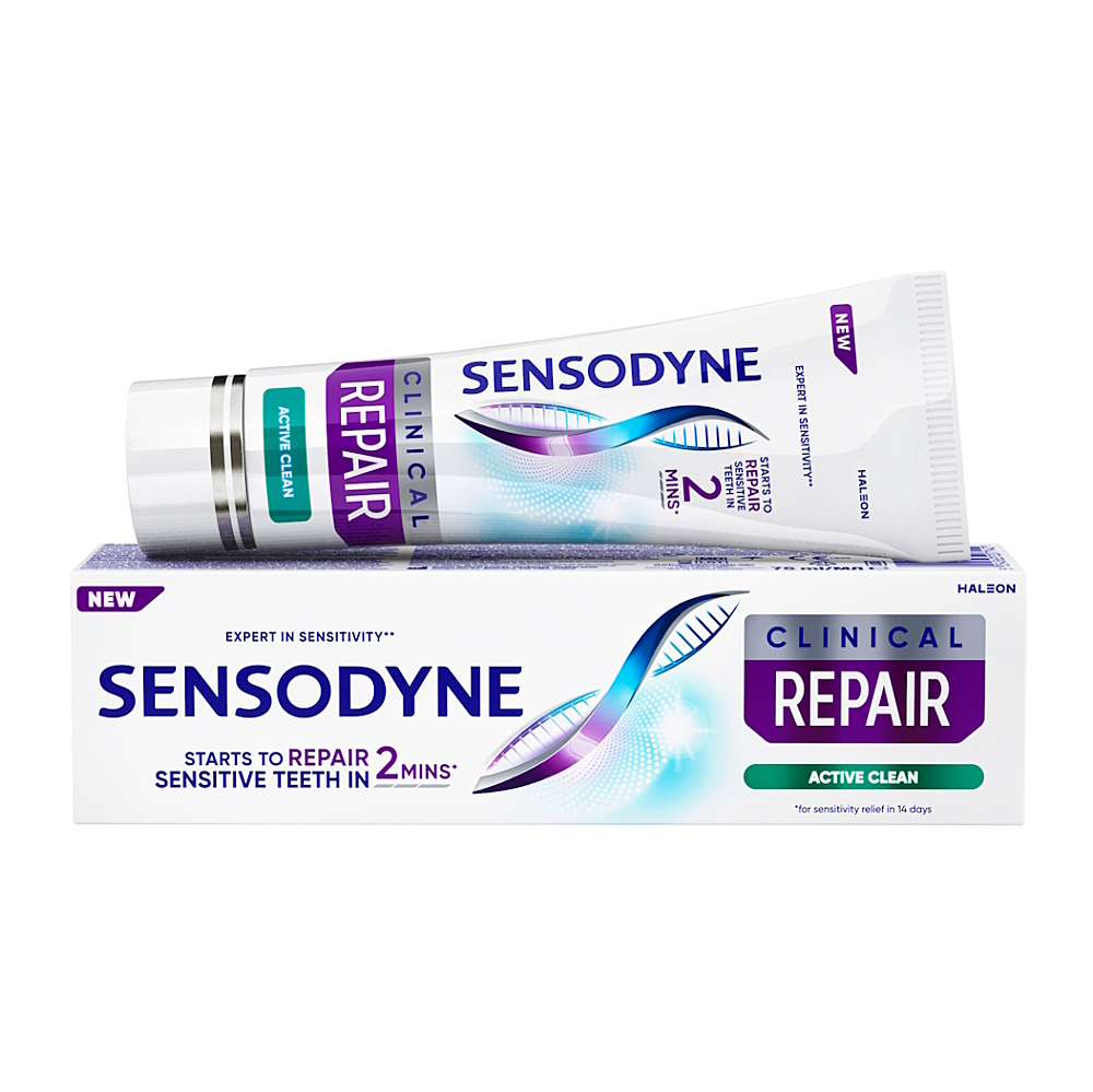 SENSODYNE Clinical Repair Active Clean Zubní pasta 75 ml