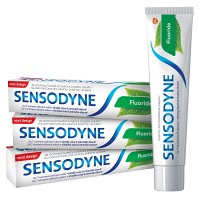 SENSODYNE Fluoride Zubní pasta 3 x 75 ml