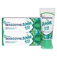 SENSODYNE Junior zubní pasta pro děti 6-12 let 2 x 50 ml