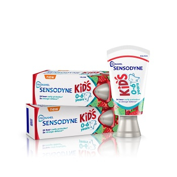 SENSODYNE Kids zubní pasta pro děti 0-6 let 2 x 50 ml (Zubní pasty pro děti)