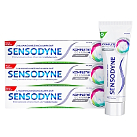 SENSODYNE Kompletní ochrana Whitening Zubní pasta 3 x 75 ml