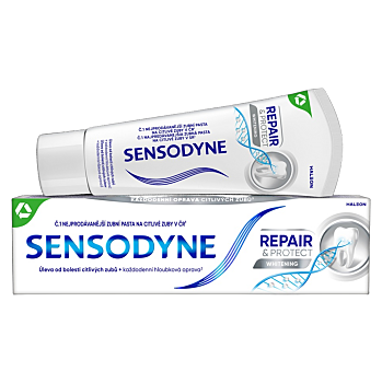 SENSODYNE Repair & Protect Zubní pasta Whitening 75 ml (Bělicí zubní pasty) - Bělící