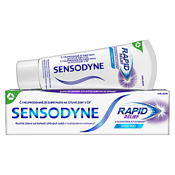 SENSODYNE Zubní pasta Rapid 75 ml (Zubní pasty na citlivé zuby a dásně) - Klasické