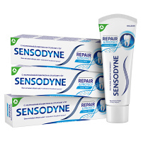 SENSODYNE zubní pasta Repair & Protect 3 x 75 ml