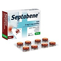 SEPTABENE Cola 3mg/1mg 16 pastilek