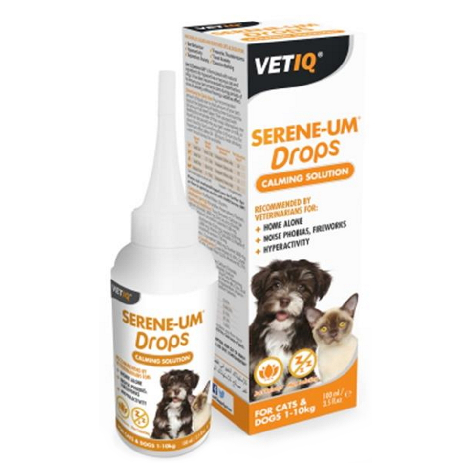 E-shop VETIQ Serene-um Drops pro psy a kočky 100 ml