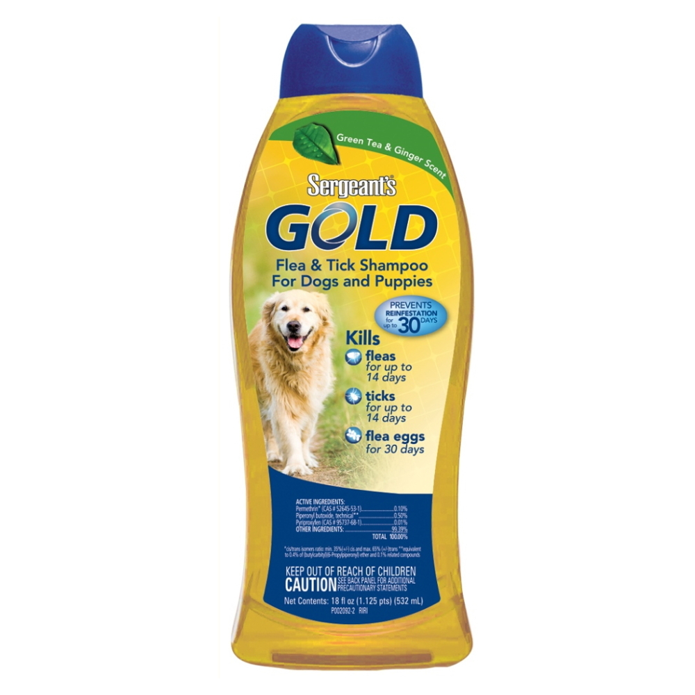 Levně SERGEANT´S Gold antiparazitární šampon pro psy 532 ml