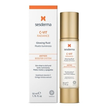 SESDERMA C-VIT Radiance rozjasňující fluid 50 ml (Pleťová séra a emulze)