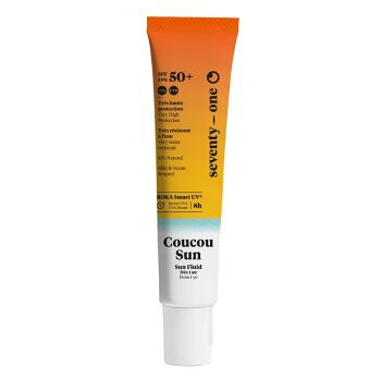 SEVENTY-ONE Coucou Sun Pleťový fluid SPF50+ 40 ml (Opalovací krémy) - Voděodolné