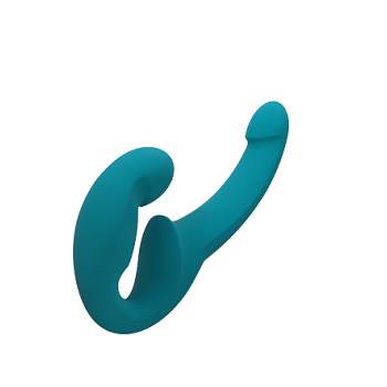 FUN FACTORY Share Lite dildo modré () - Vibrující, Anální