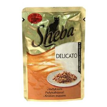 Sheba kapsa Delicato krůtí maso v želé 85g