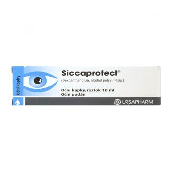 SICCAPROTECT Oční kapky, roztok 30 mg 10 ml