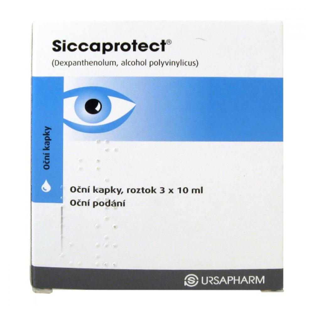 E-shop SICCAPROTECT 3X10ML Oční kapky, roztok