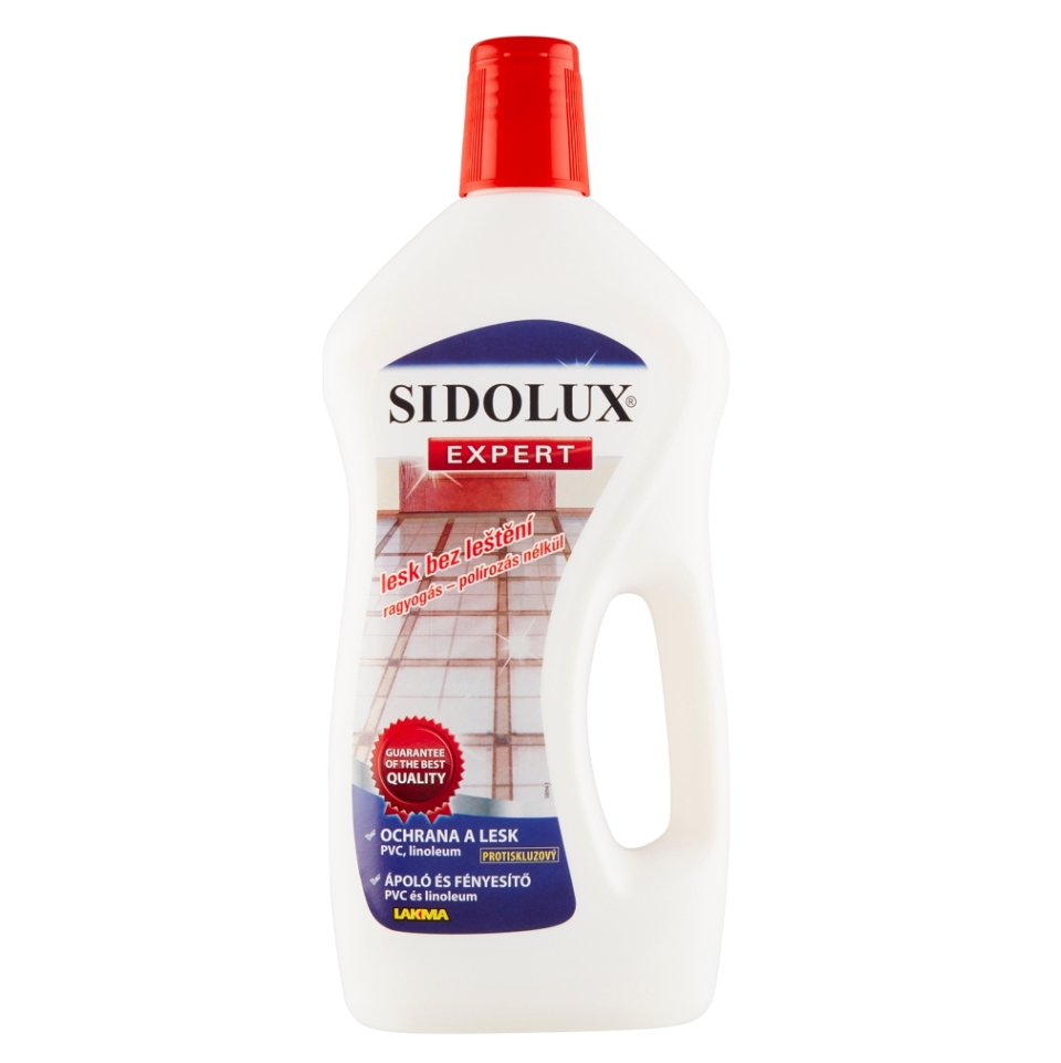 SIDOLUX Expert Prostředek na ochranu a lesk PVC, linolea 750 ml