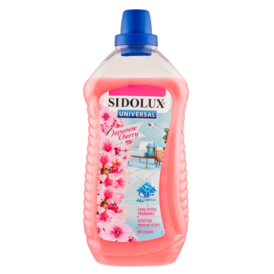 E-shop SIDOLUX Universal Japanese Cherry prostředek na mytí všech omyvatelných povrchů 1 l
