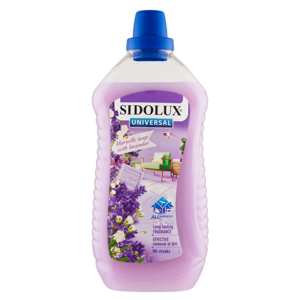 E-shop SIDOLUX Universal Marseille Soap with Lavender prostředek na mytí všech omyvatelných povrchů 1l