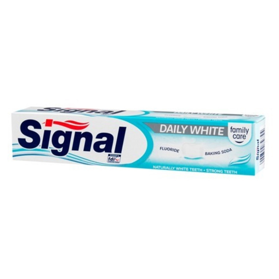 Levně SIGNAL Family Daily White zubní pasta s bělícím účinkem 125 ml