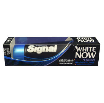 SIGNAL White Now Men Super Pure zubní pasta 75 ml