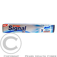 SIGNAL zubní pasta X - Fresh Aqua Mint 75 ml