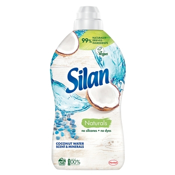 SILAN Naturals Aviváž Coconut Water & Minerals 1,45l 58 praní