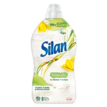 SILAN Naturals Aviváž Ylang Ylang & Vetiver 1,45l 58 praní