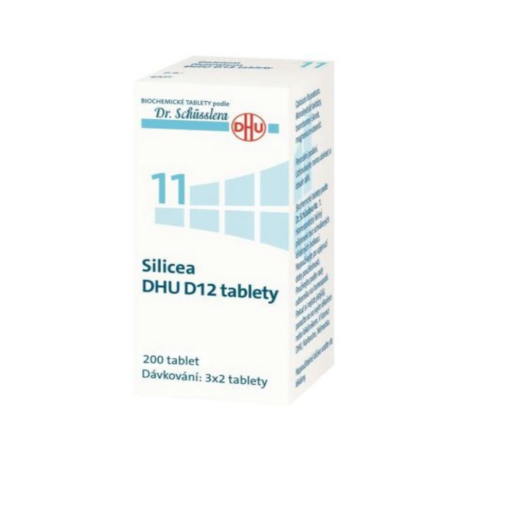 DR. SCHÜSSLERA Silicea DHU D12 No.11 200 tablet