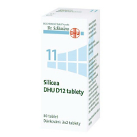 DR. SCHÜSSLERA Silicea DHU D12 No.11 80 tablet