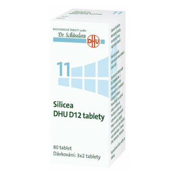 DR. SCHÜSSLERA Silicea DHU D12 No.11 80 tablet