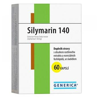 GENERICA Silymarin 140 mg 60 kapslí