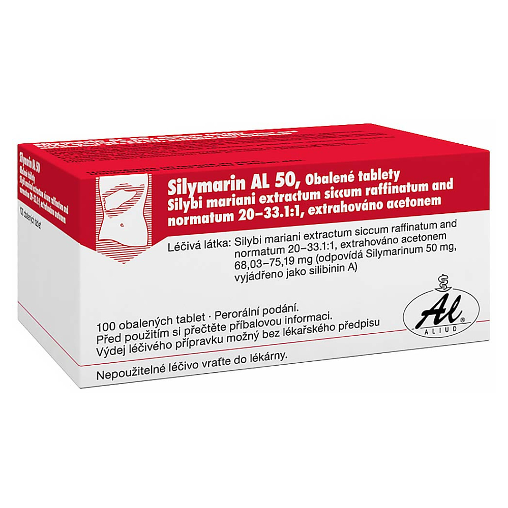 E-shop SILYMARIN AL 50 mg 100 tablet