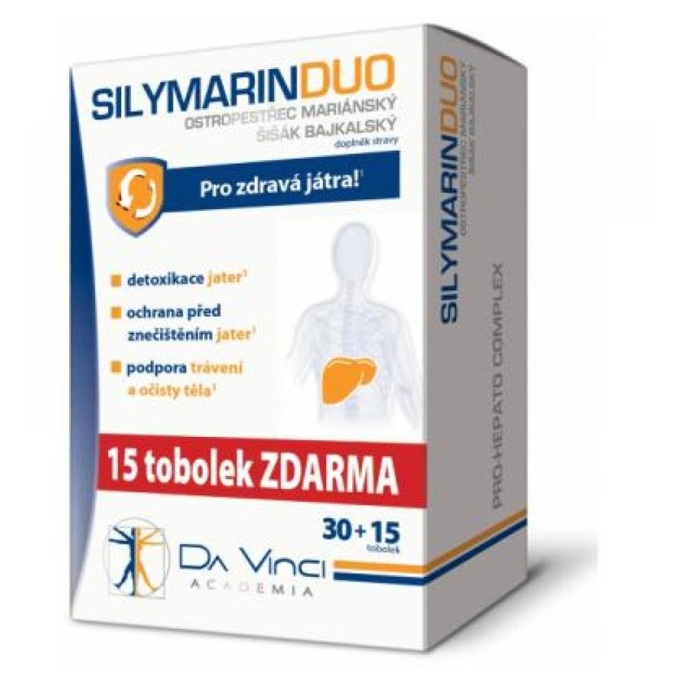 E-shop DA VINCI ACADEMIA Silymarin Duo 30 + 15 tobolek ZDARMA
