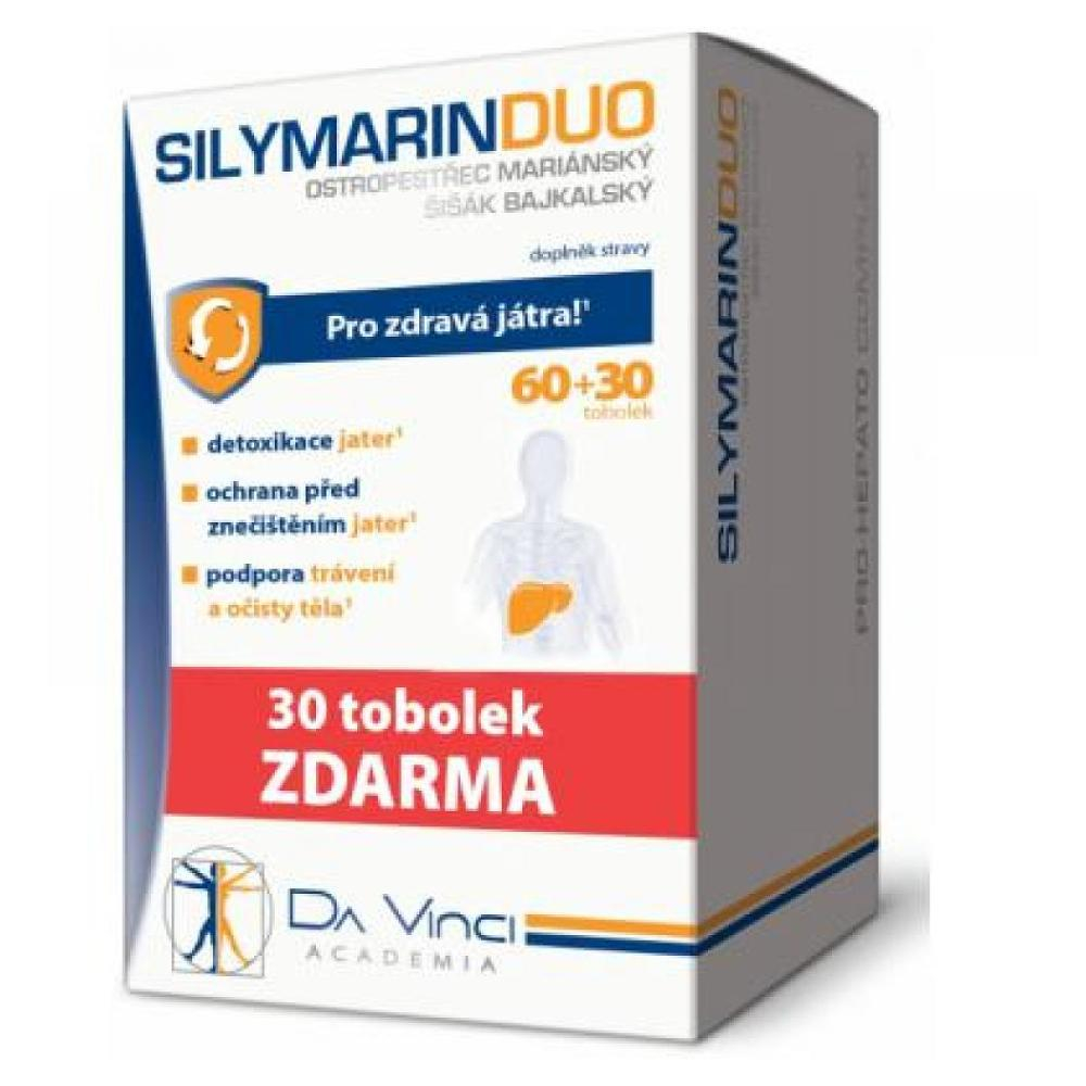 E-shop DA VINCI ACADEMIA Silymarin Duo 60 + 30 tobolek ZDARMA
