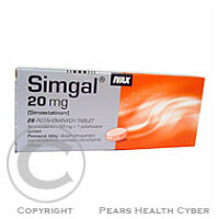 SIMGAL 20 MG  28X20MG Potahované tablety