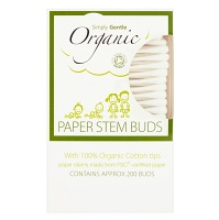 SIMPLY GENTLE Organické vatové tyčinky 200 kusů