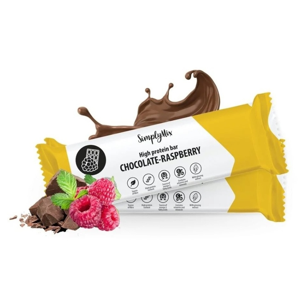 E-shop SIMPLYMIX Tyčinka s čokoládou a malinami 50 g