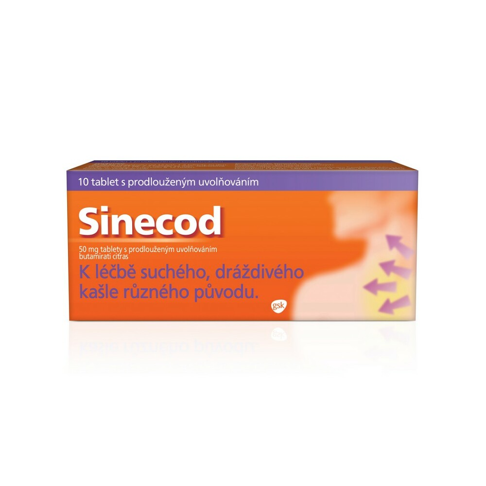 E-shop SINECOD 50mg 10 tablet s prodlouženým uvolňováním