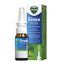 SINEX Vicks aloe a eukalyptus 0,5 mg/ml nosní sprej, roztok 15 ml