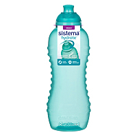 SISTEMA Hydrate Láhev Squeeze Twist ‘n’ Sip zelená 460 ml