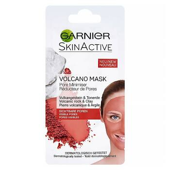 GARNIER Skin Active Hřejivá pleťová maska se sopečnými minerály a jílem 8 ml