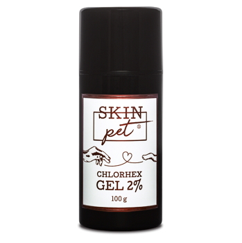 SKINPET Chlorhex Gel 2% k ošetření kůže 100 g (Péče o tlapky a kůži) - Ošetřující