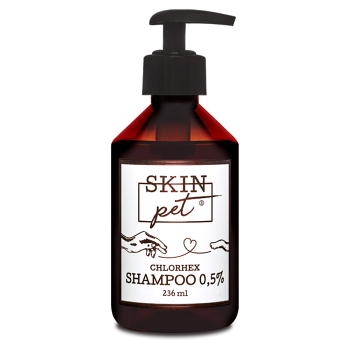 SKINPET Chlorhex Shampoo 0,5% šampon 236 ml (Šampony pro psy)