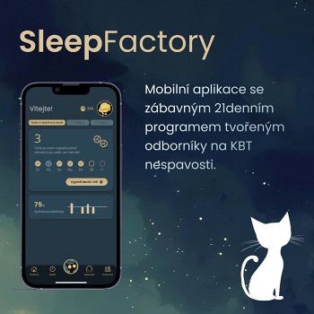 SLEEP FACTORY Program pro zdravý spánek a prevenci nespavosti (Prevence)