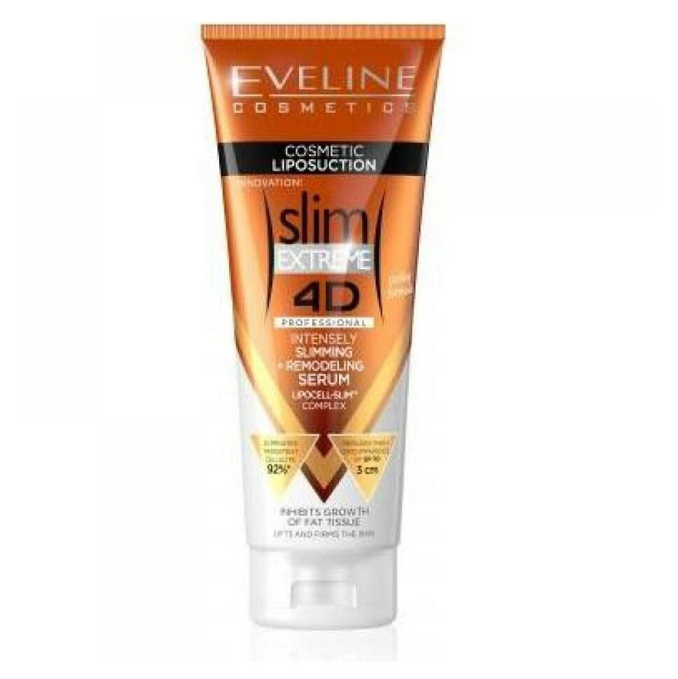 E-shop EVELINE Slim EXTREME 4D Liposuction Intenzivně zeštíhlující sérum s chladivým efektem 250 ml